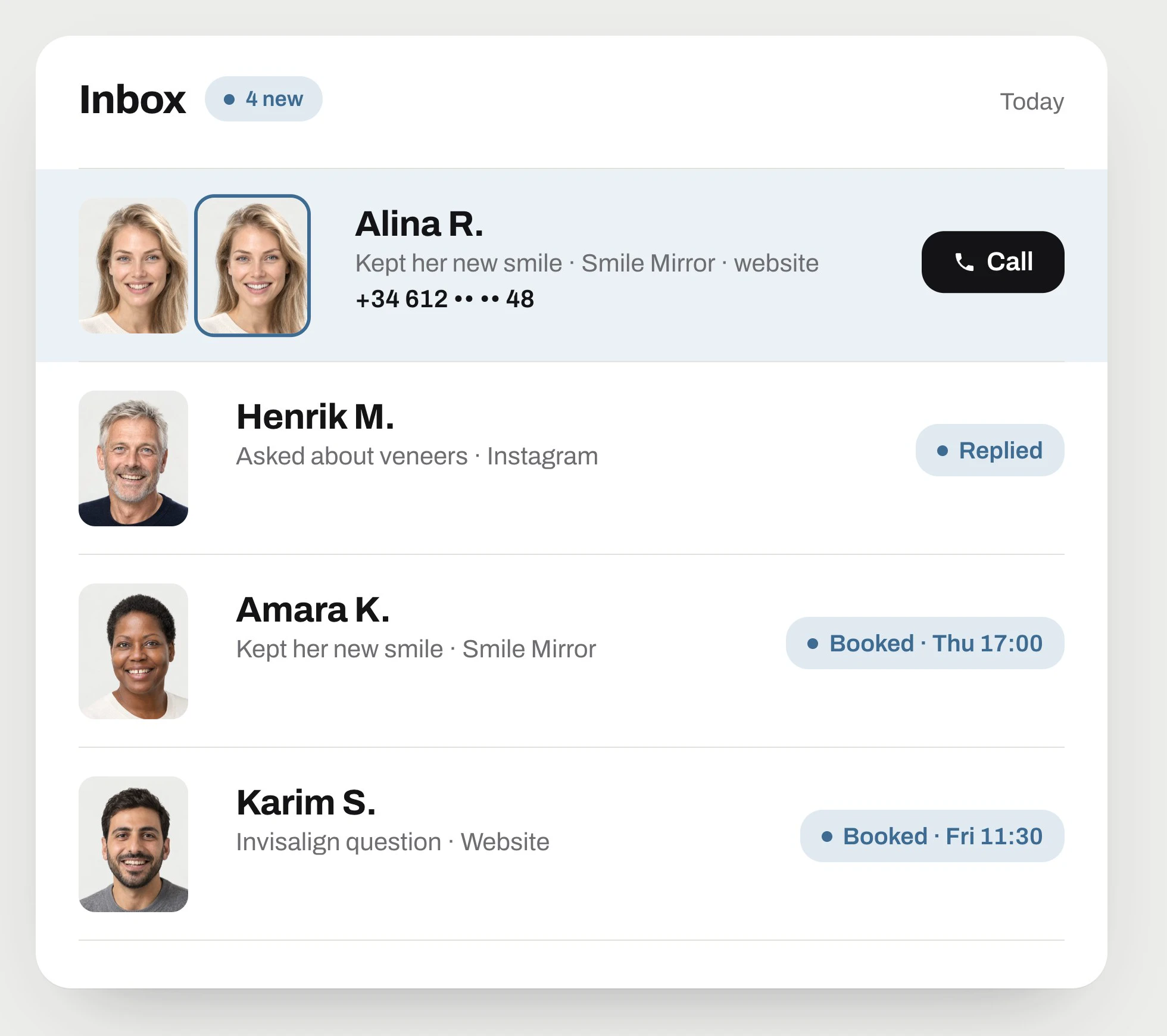 Every lead. One inbox.